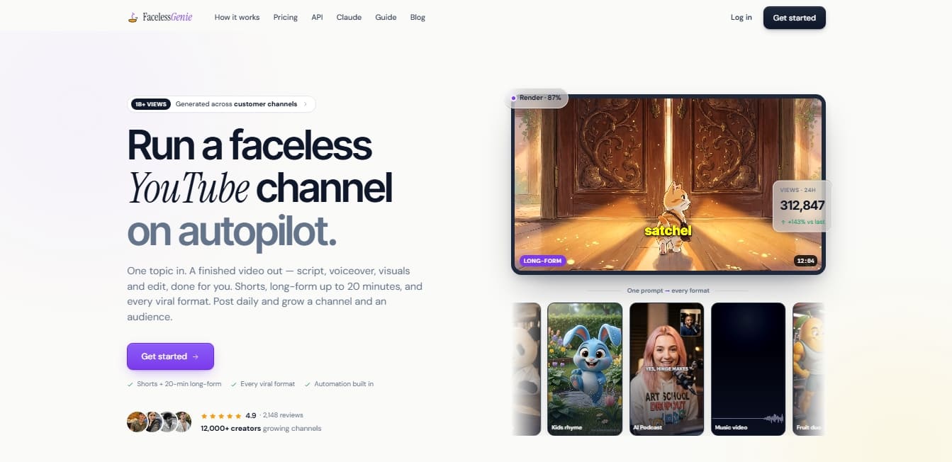 FacelessGenie screenshot 1