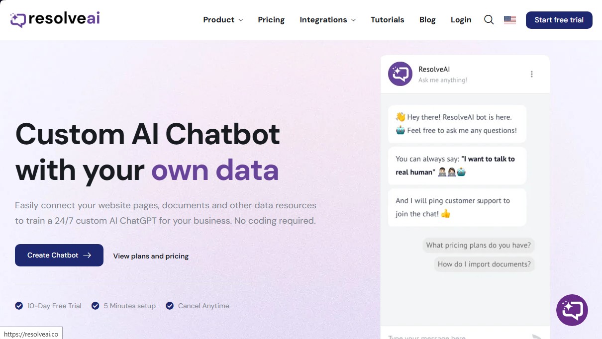 ResolveAI screenshot 1
