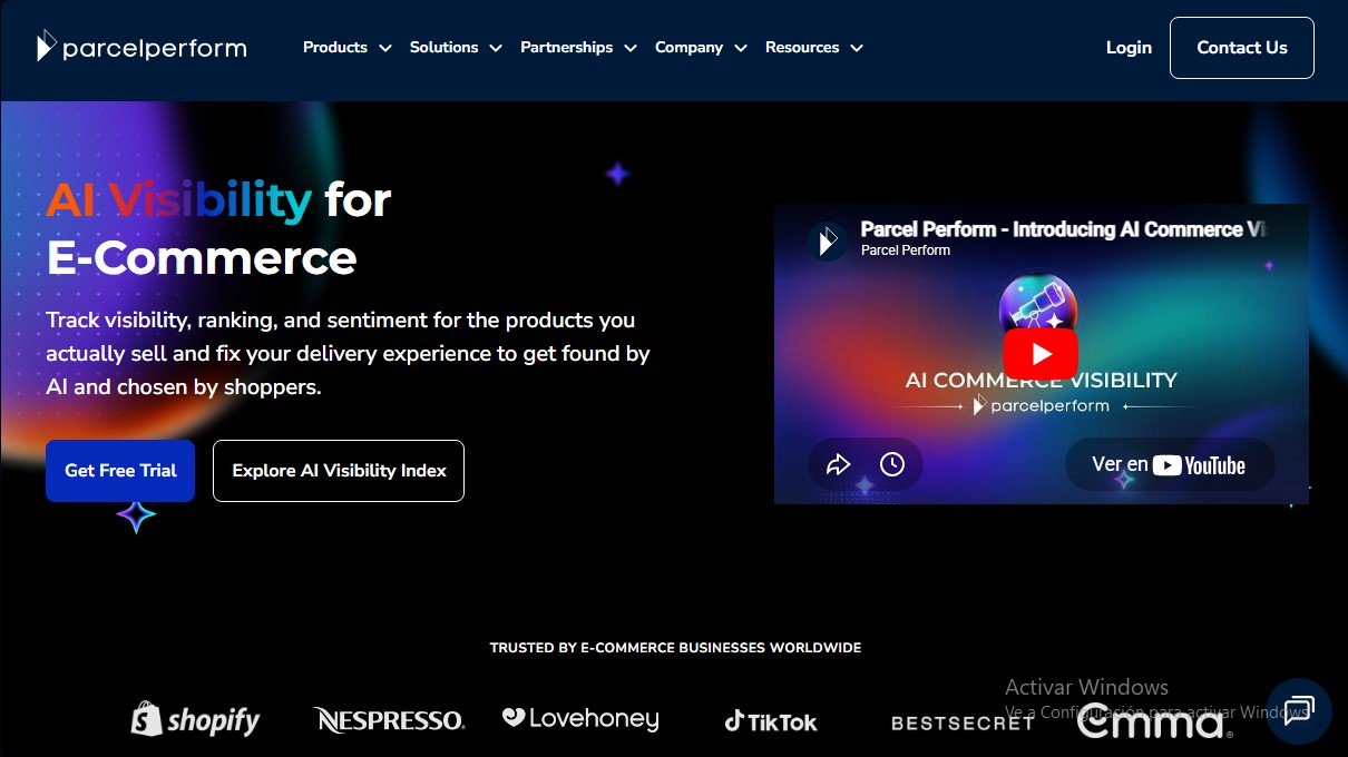 AI Commerce Visibility by Parcel Perform screenshot 1