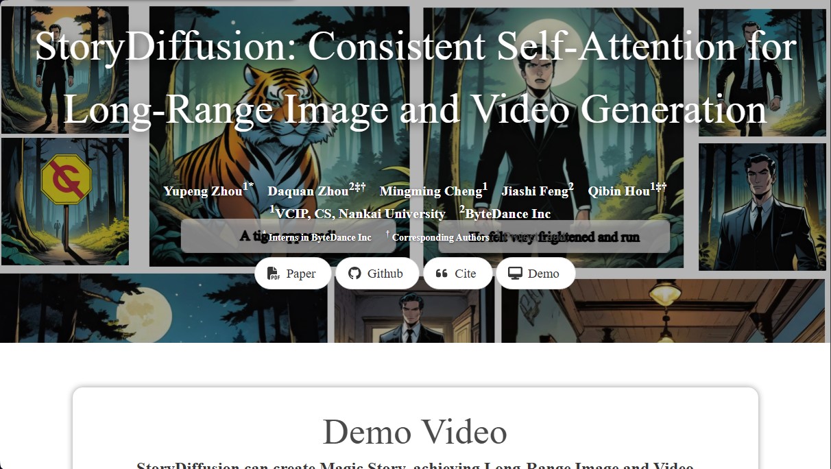StoryDiffusion screenshot 1