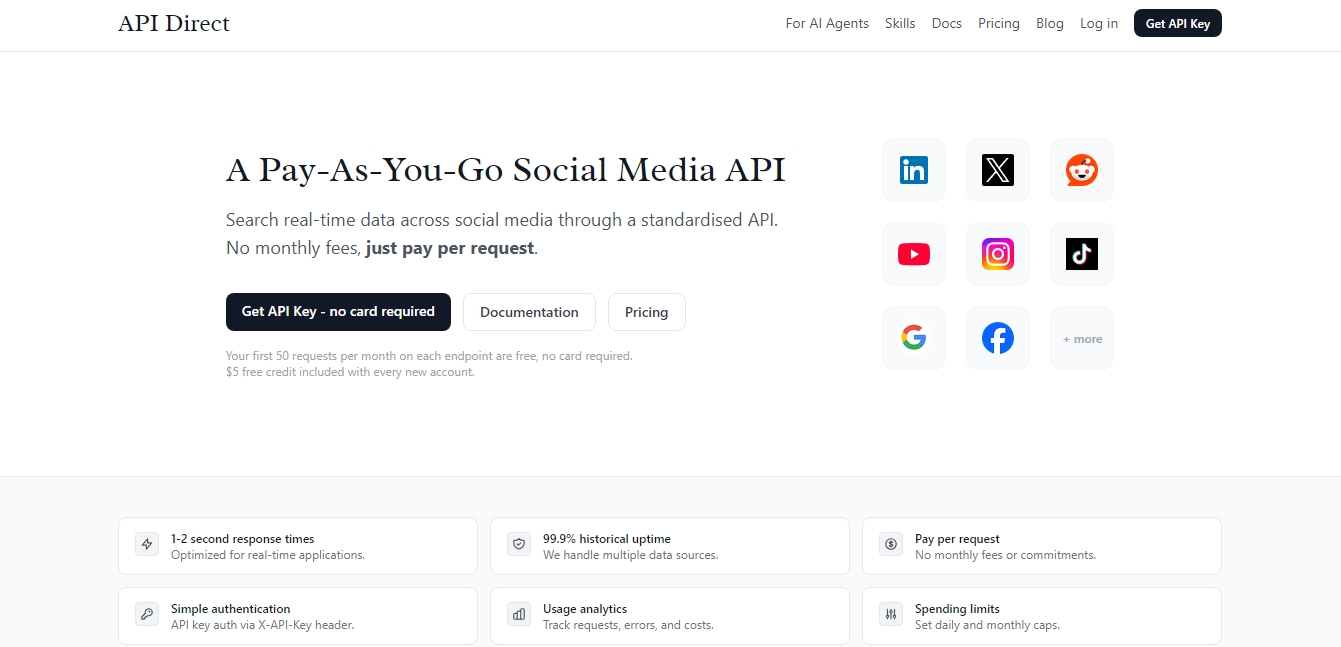 API Direct screenshot 1