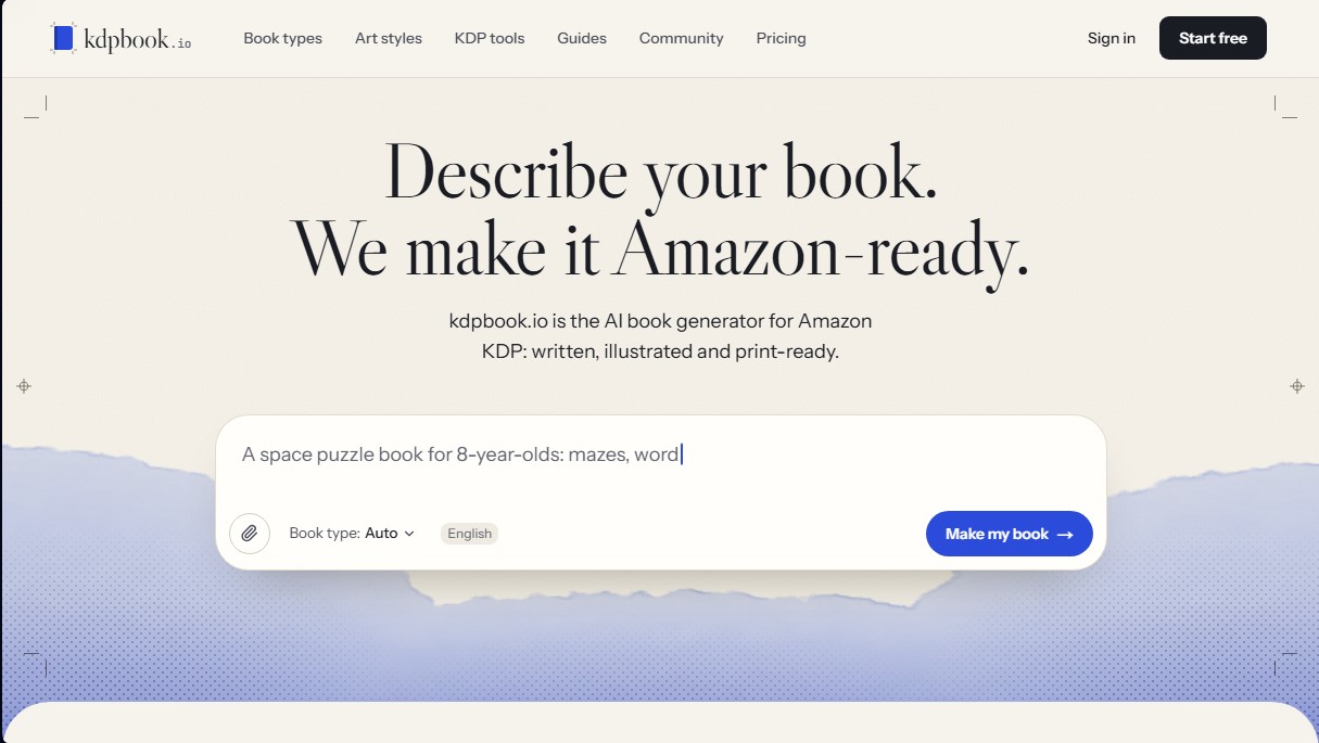 kdpbook.io screenshot 1