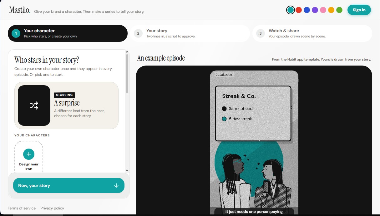 Mastilo screenshot 1