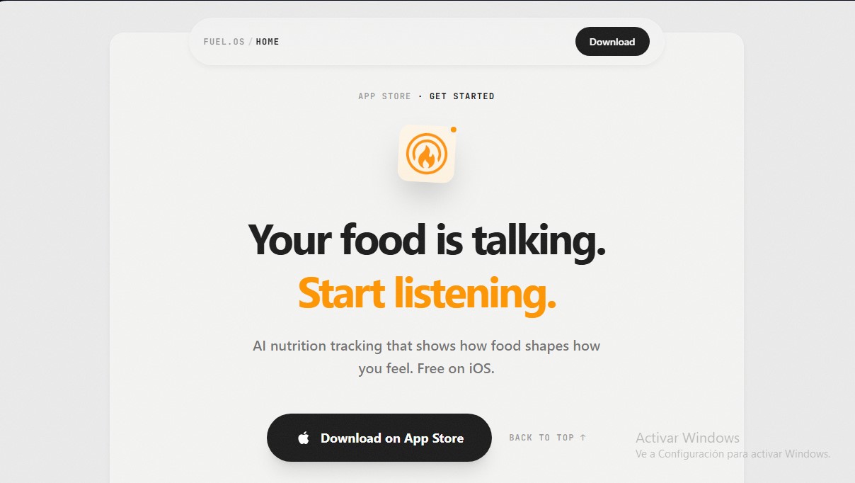 fuelOS screenshot 1