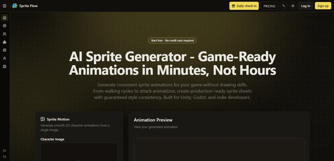 SpriteFlow screenshot 1