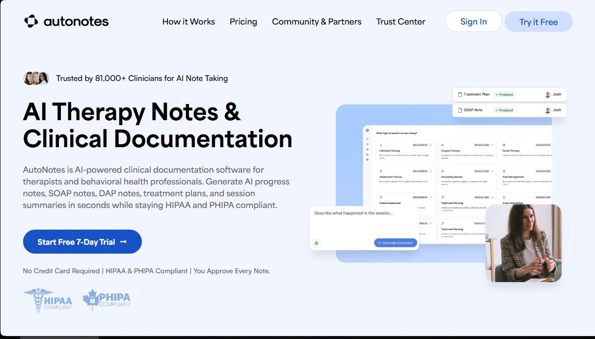 AutoNotes screenshot 1
