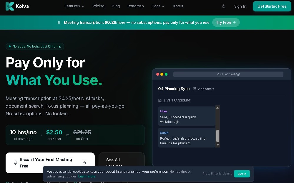 Kolva screenshot 1