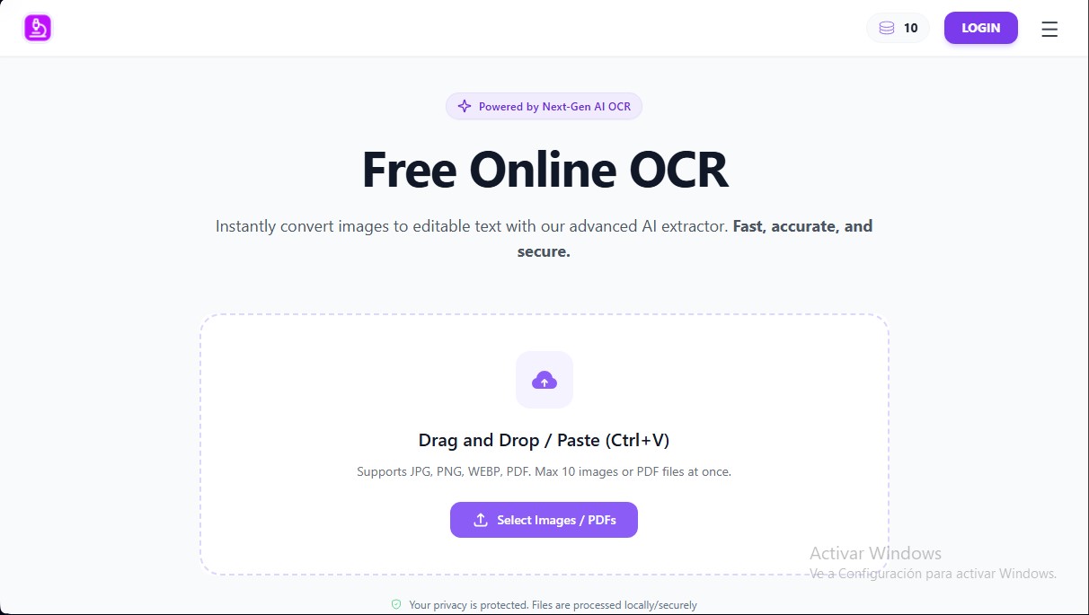 HandOCR screenshot 1