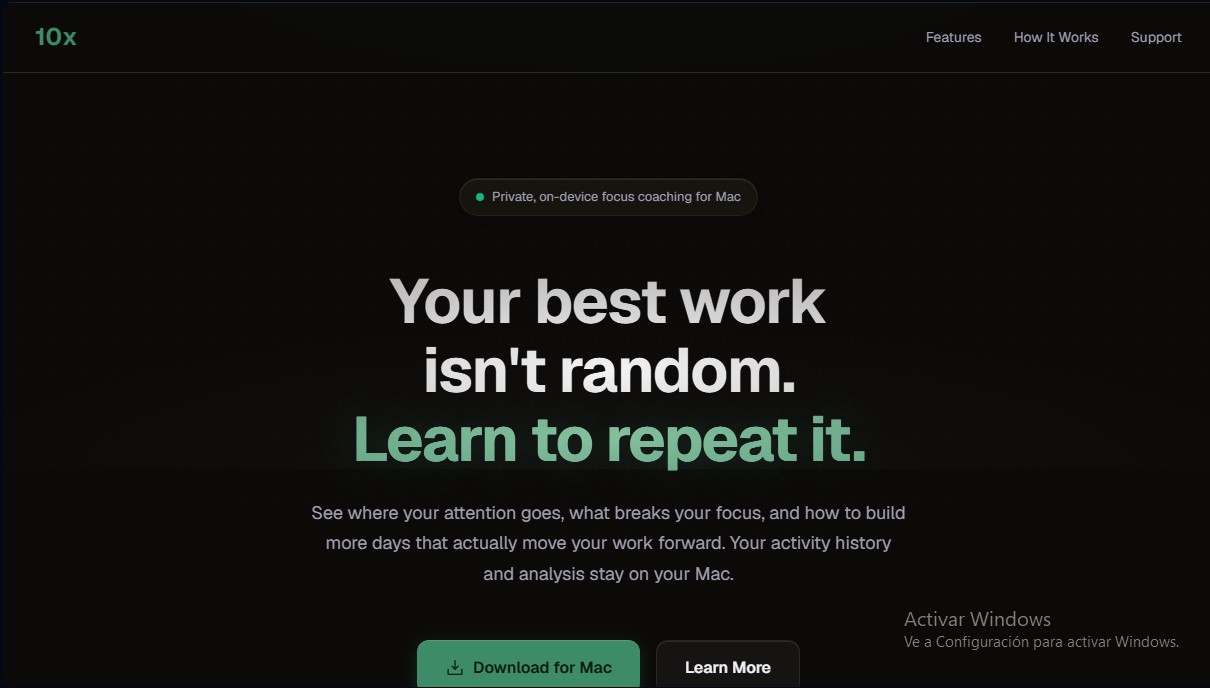 10x screenshot 1