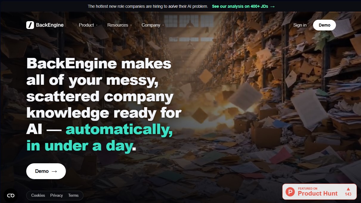 BackEngine screenshot 1