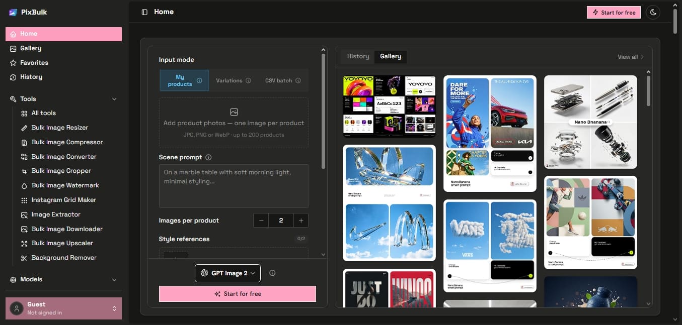 PixBulk screenshot 1