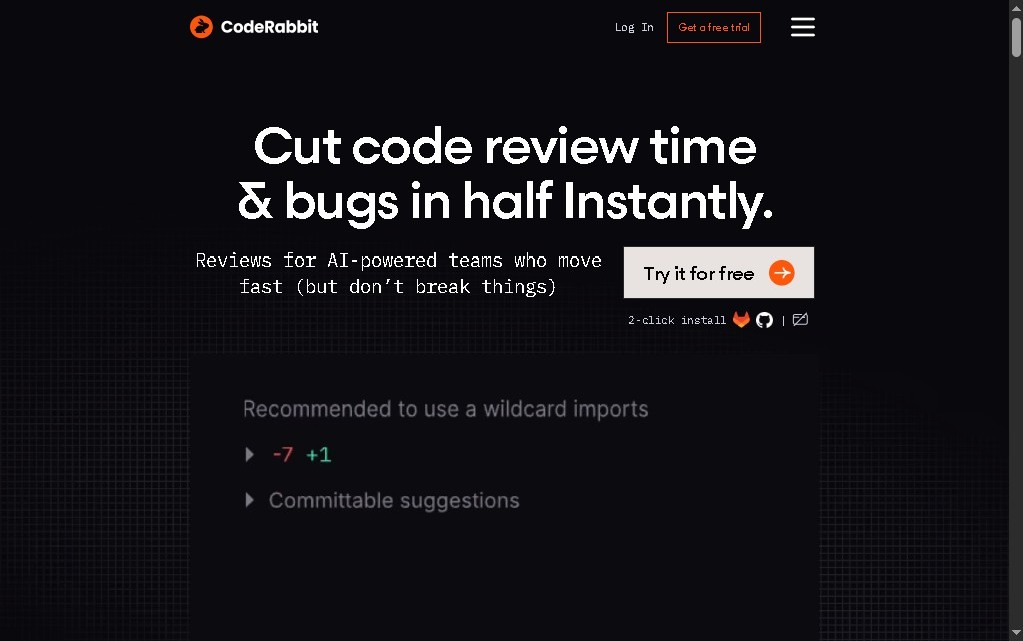 CodeRabbit screenshot 1
