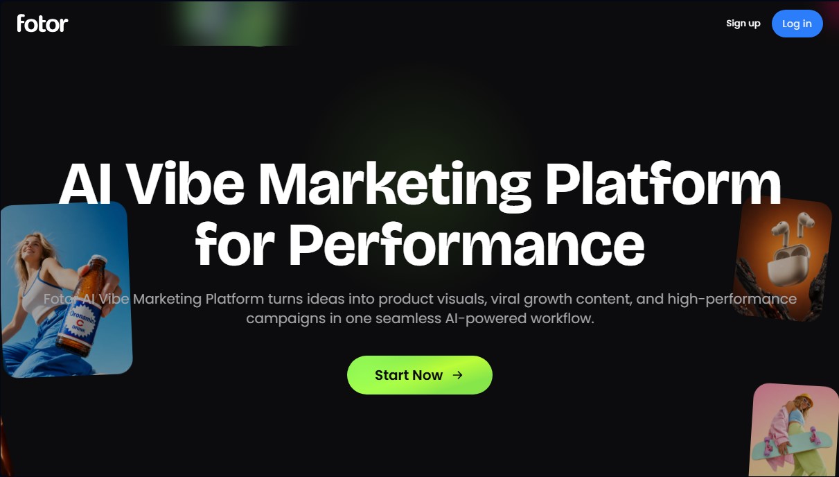 Fotor Vibe Marketing screenshot 1