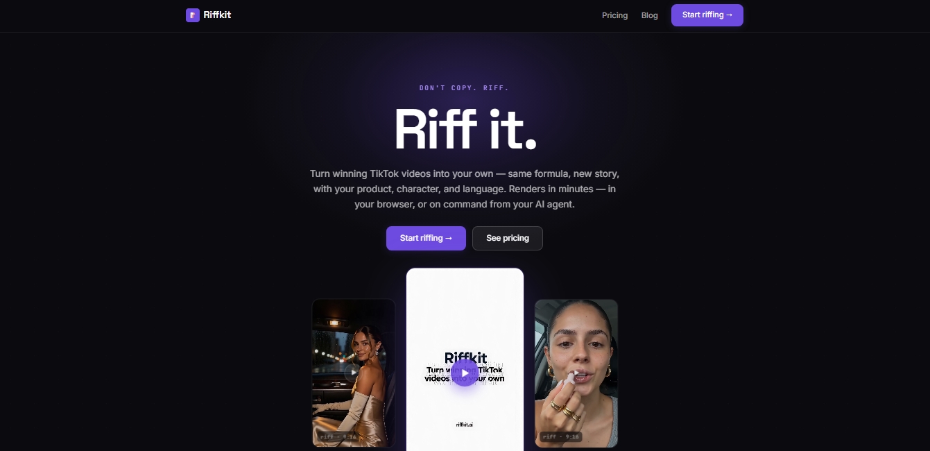 Riffkit screenshot 1