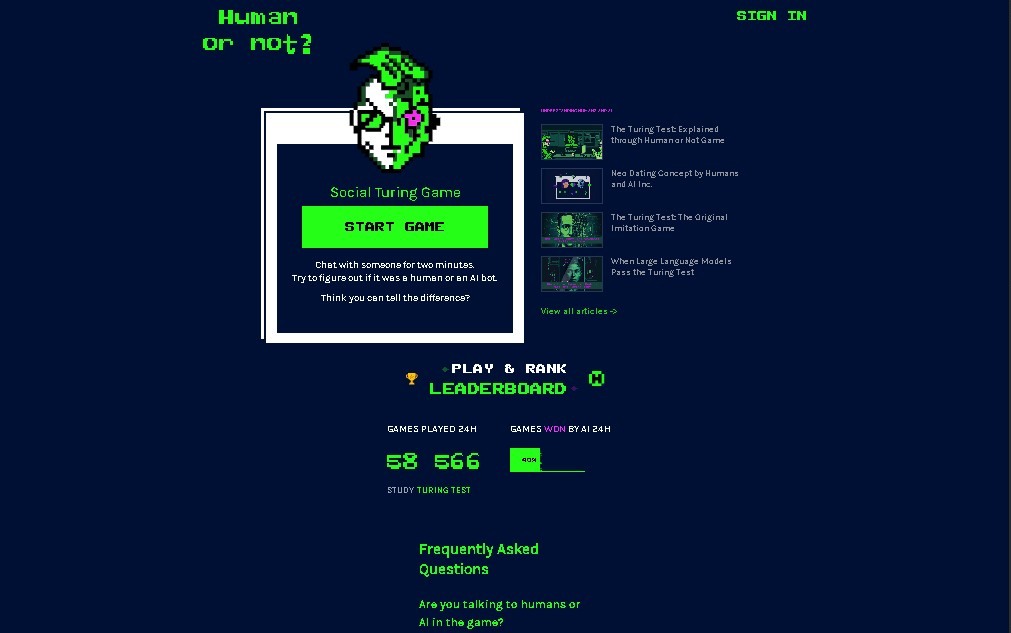 Human or Not screenshot 1