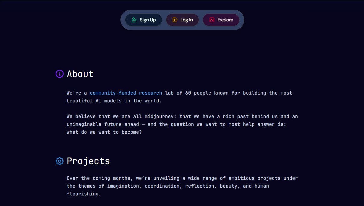 Midjourney screenshot 1