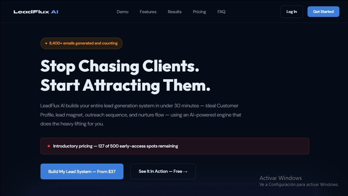LeadFlux AI screenshot 1