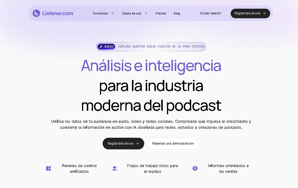Listener.fm screenshot 1