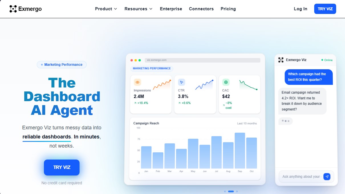 Exmergo Viz screenshot 1