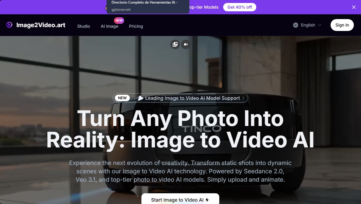Image2Video.art screenshot 1