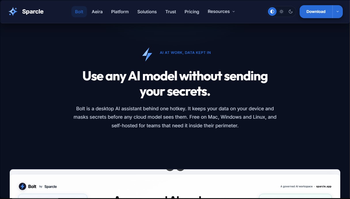 Bolt by Sparcle screenshot 1