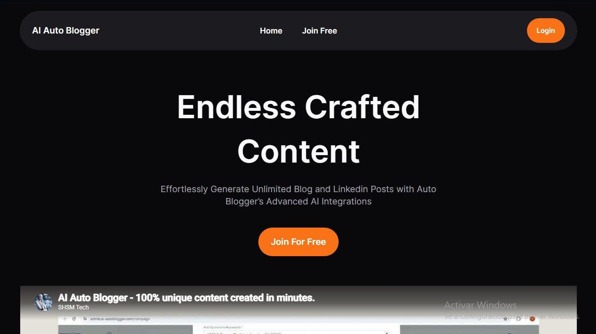AI Auto Blogger screenshot 1