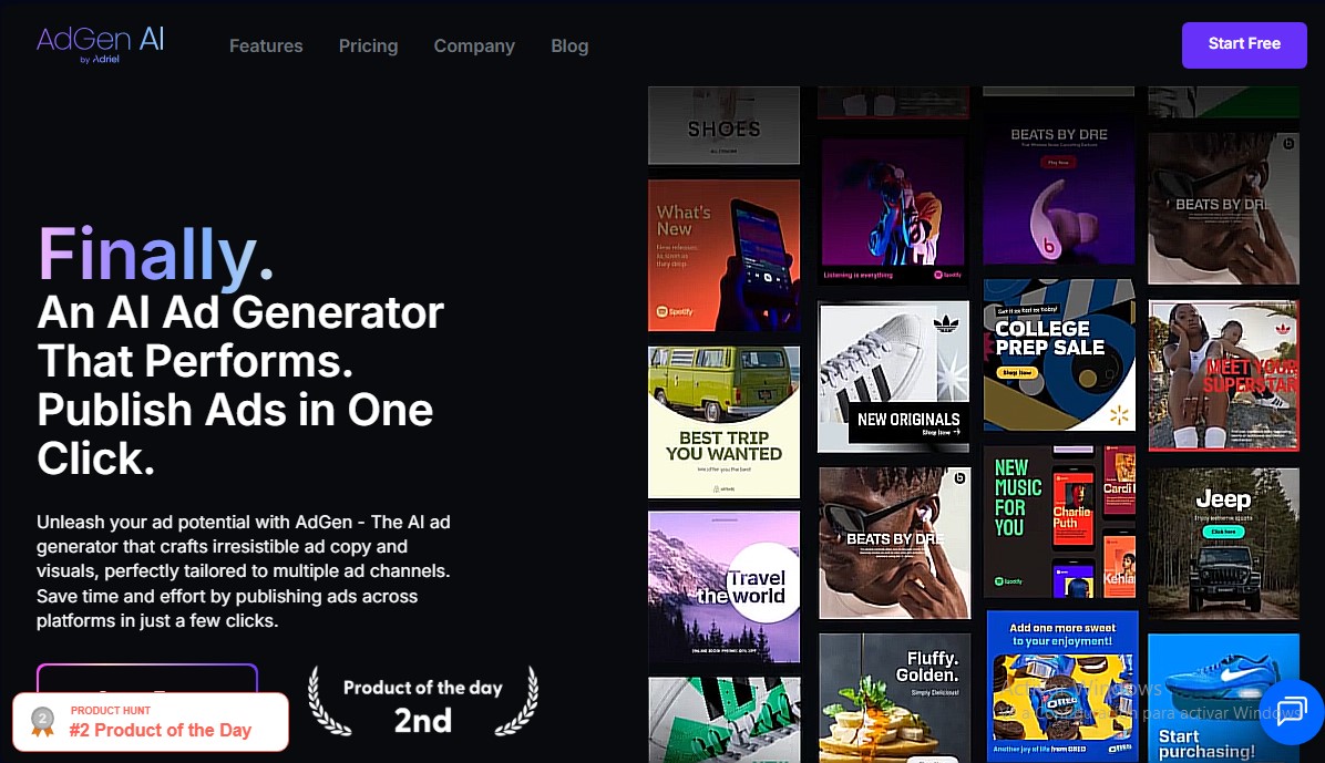 AdGen AI screenshot 1