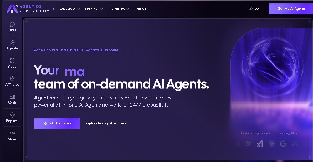 Agent.so screenshot 1