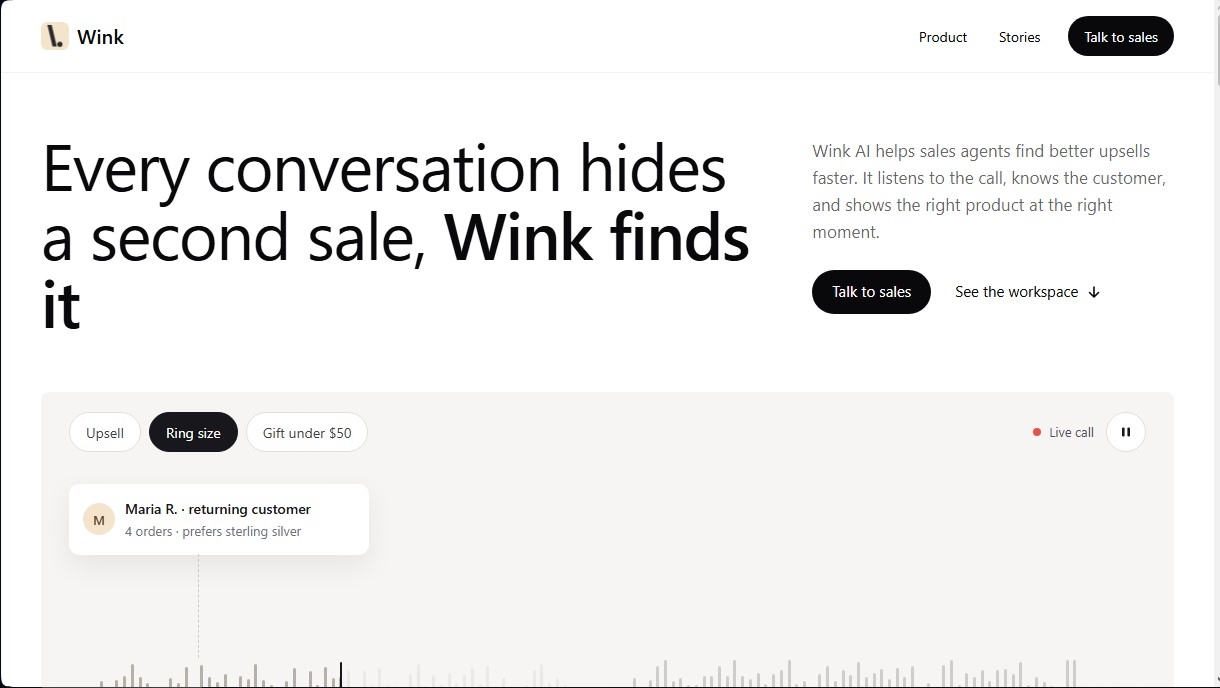 Wink AI screenshot 1