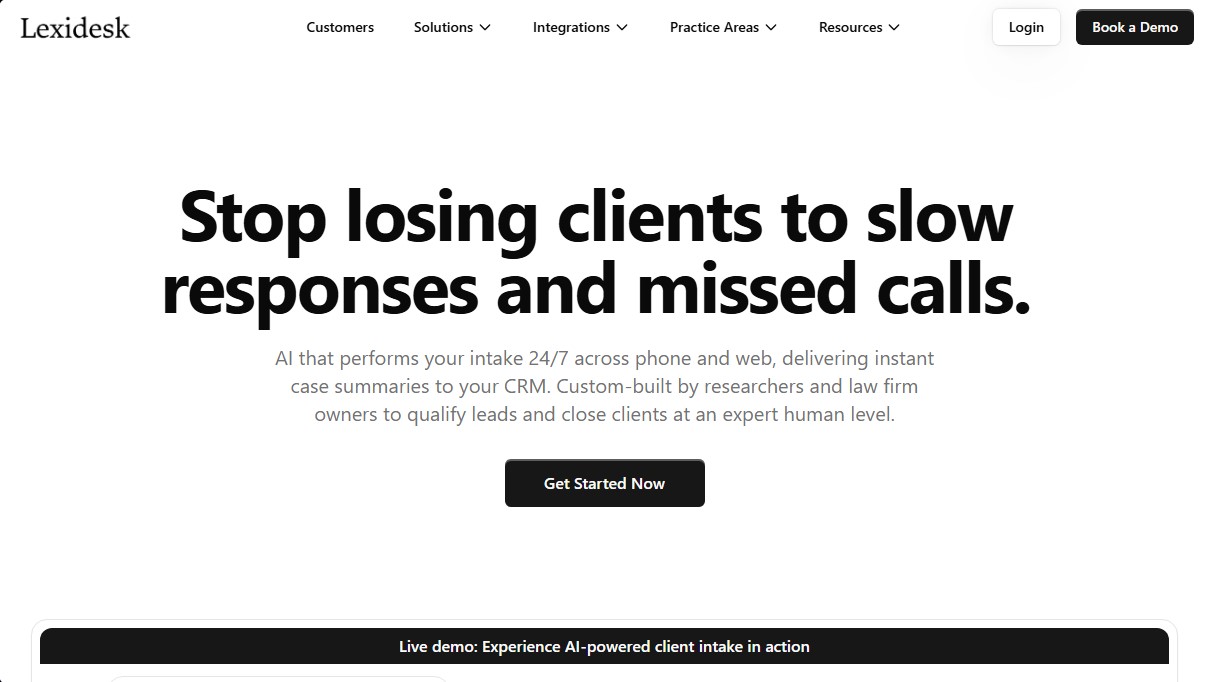 Lexidesk for Law Firms screenshot 1