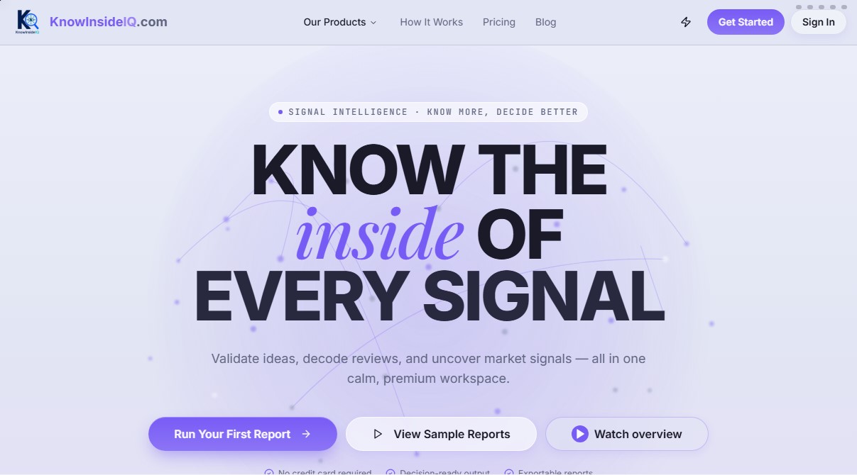 KnowInsideIQ screenshot 1