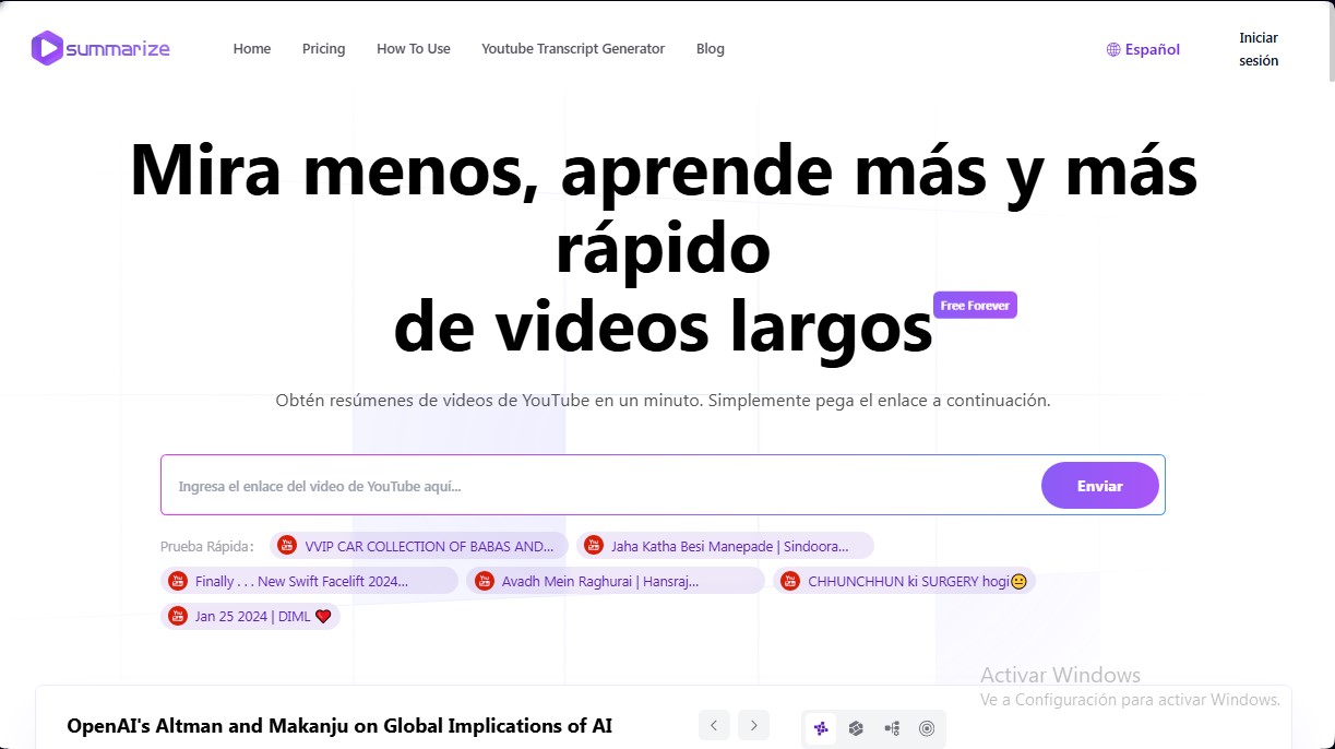 Summarize.ing screenshot 1