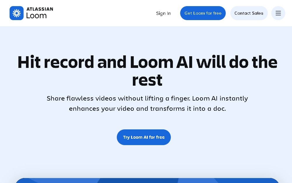 Loom AI Workflow screenshot 1