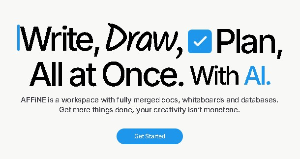 AFFiNE AI screenshot 1