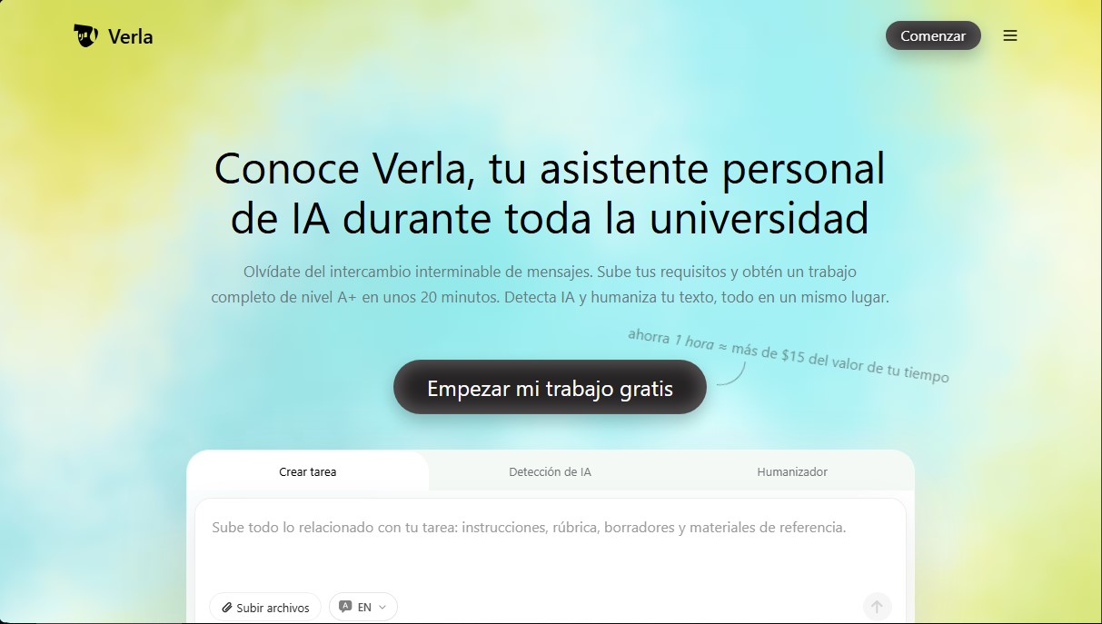 Verla screenshot 1