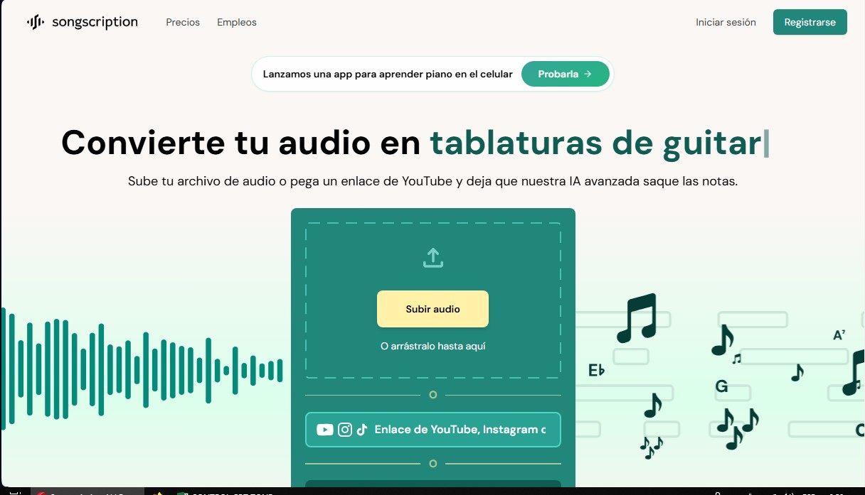 Songscription AI screenshot 1