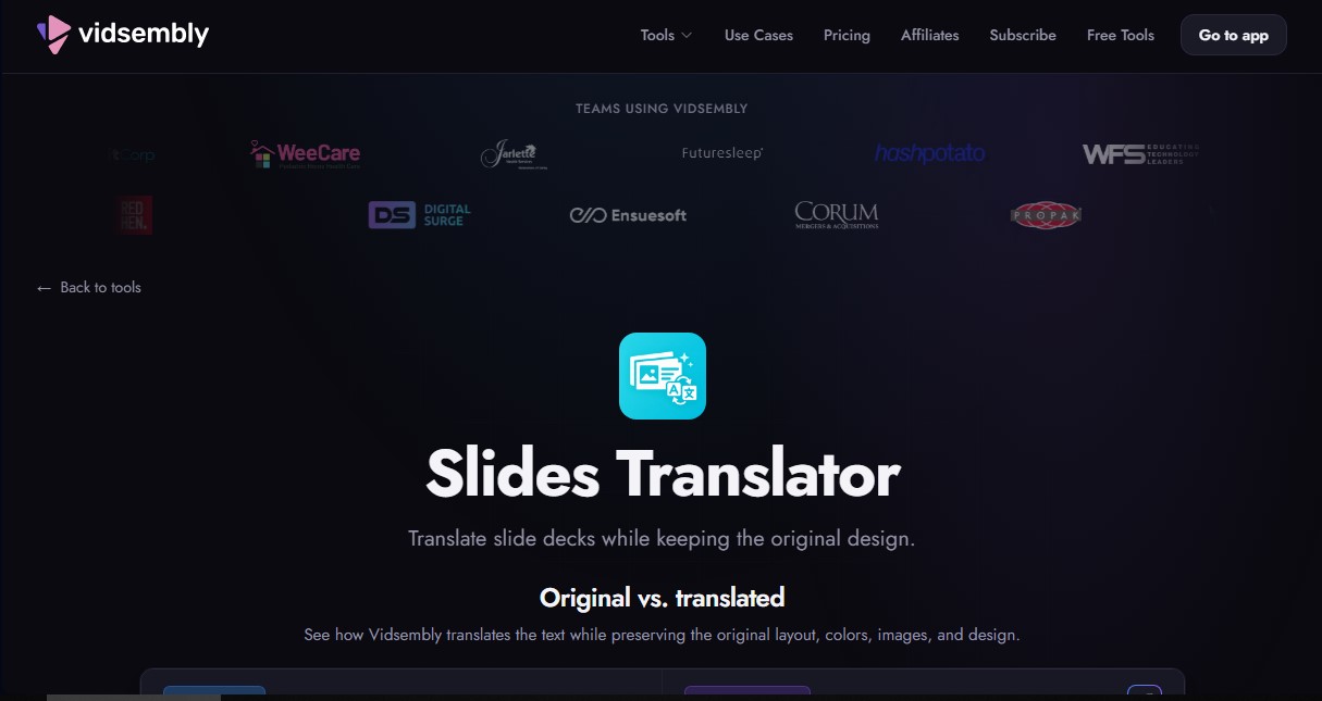 Slides Translator screenshot 1