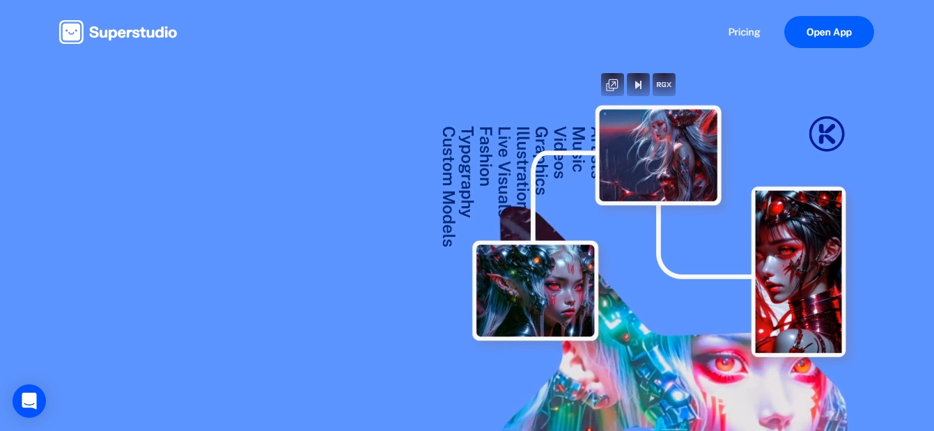 Kaiber Superstudio screenshot 1