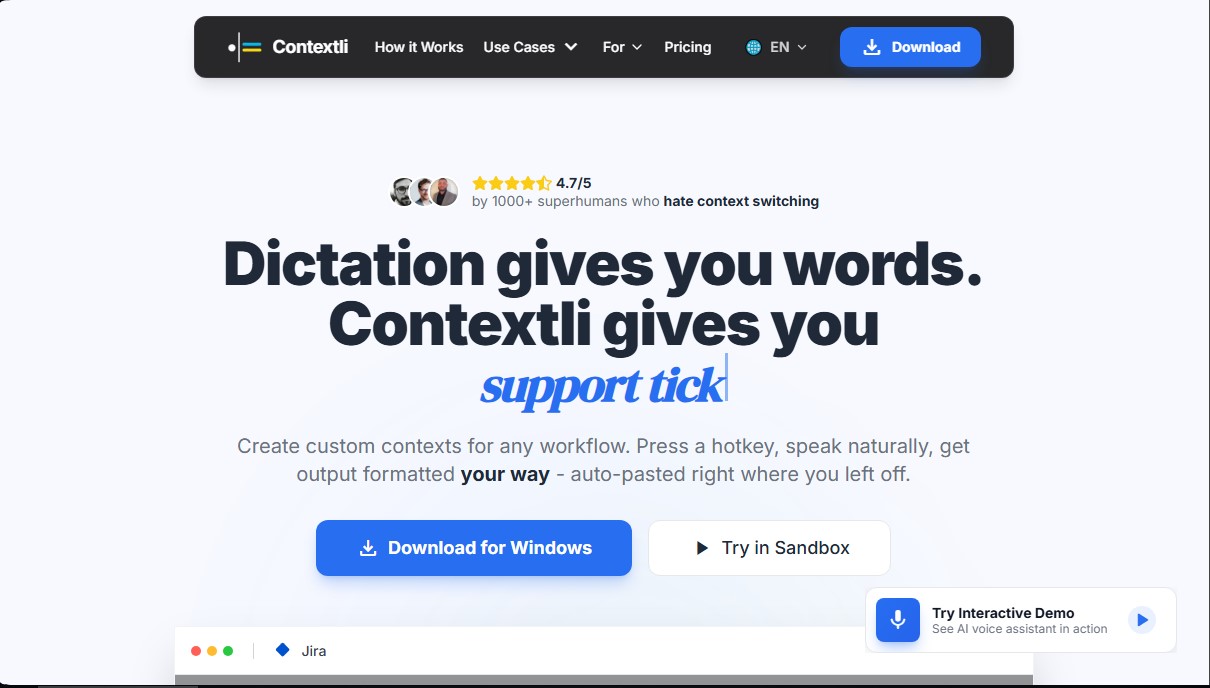 Contextli screenshot 1