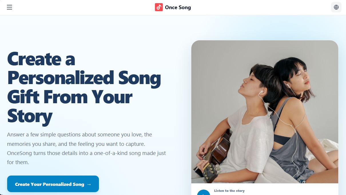 OnceSong screenshot 1