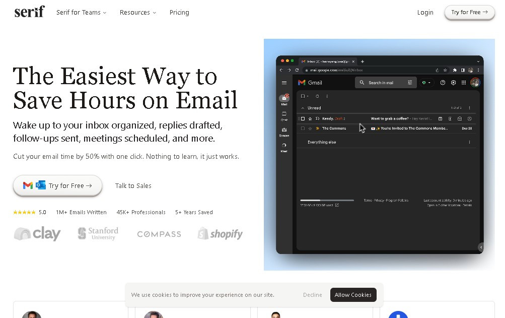 Serif screenshot 1