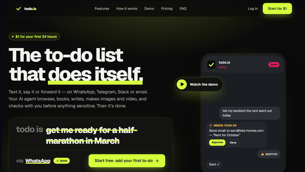 ToDo.is screenshot 1