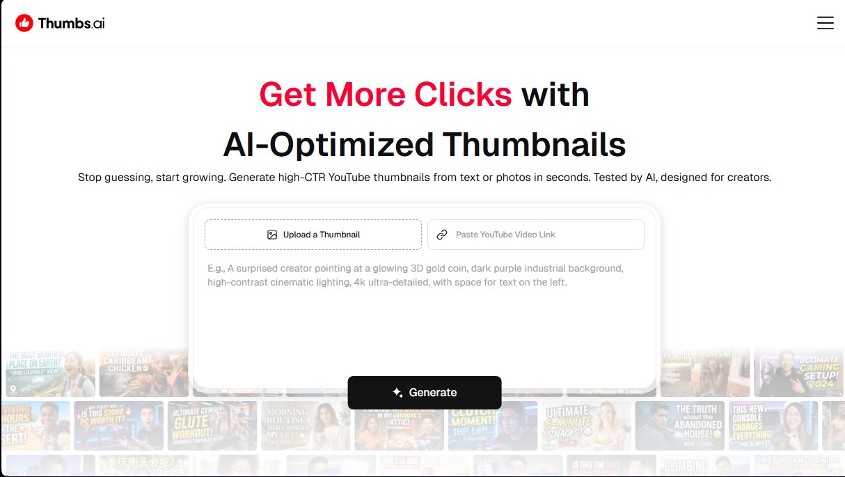 Thumbs AI screenshot 1