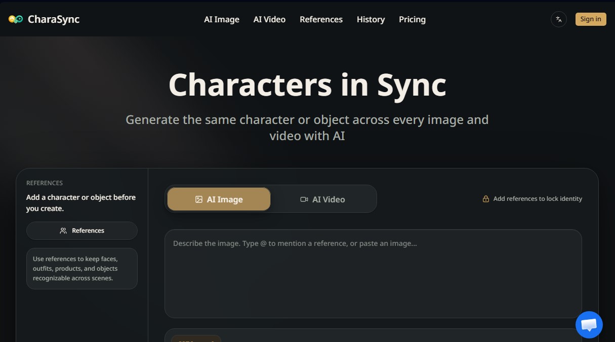 CharaSync screenshot 1