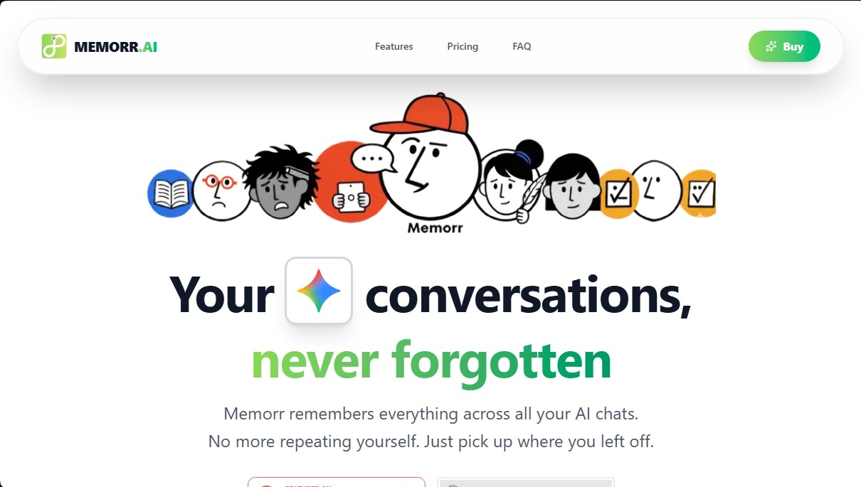 Memorr.AI screenshot 1