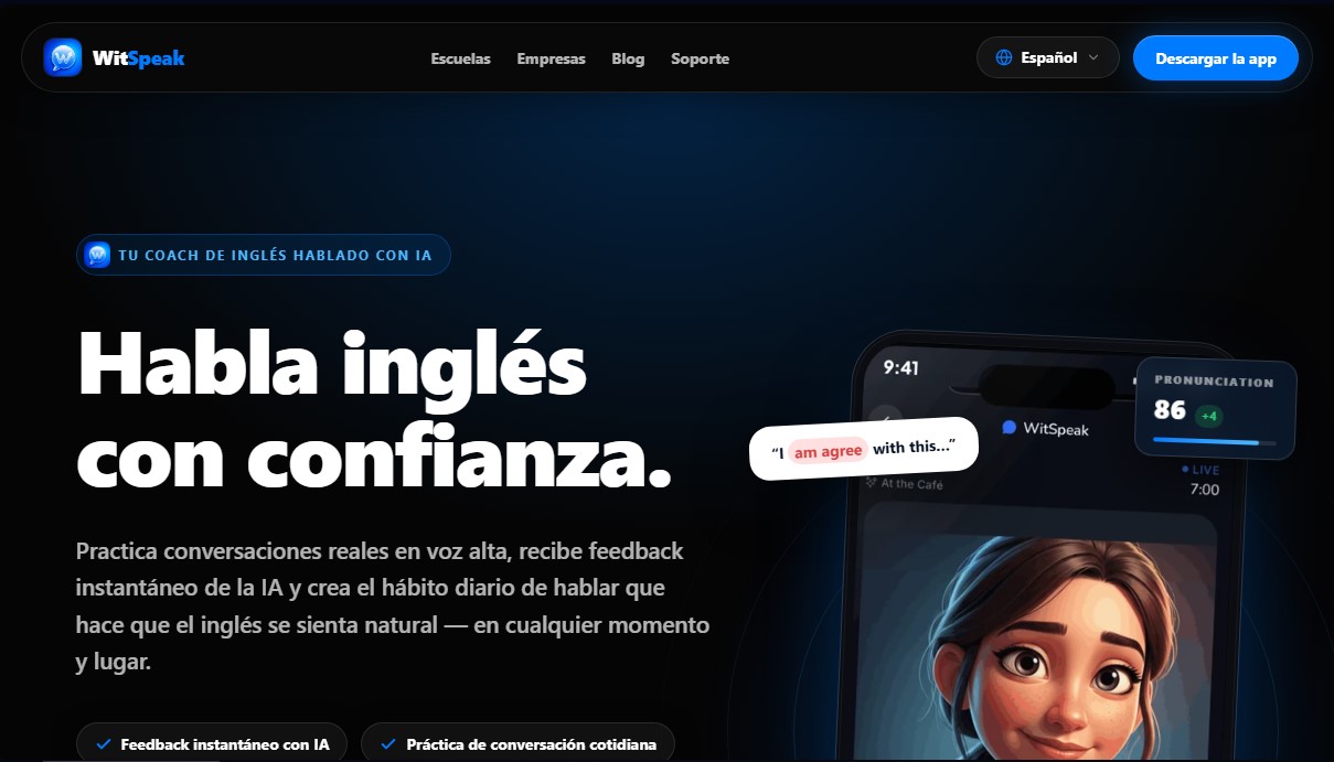 WitSpeak screenshot 1