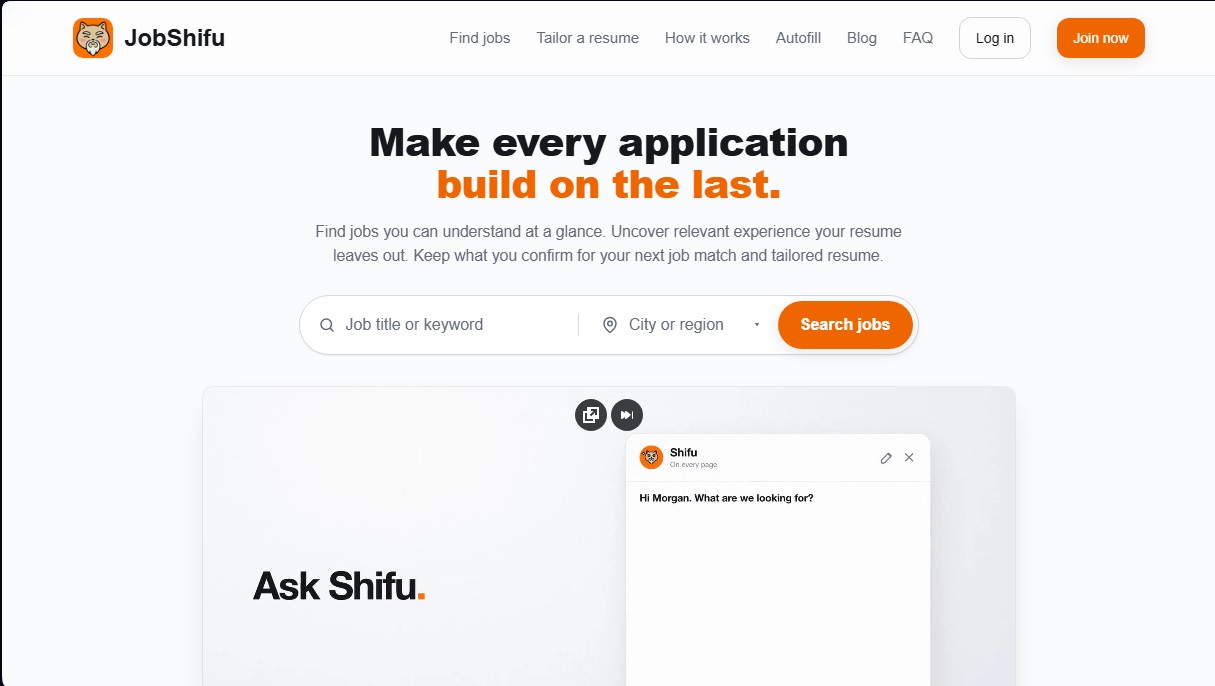 JobShifu screenshot 1
