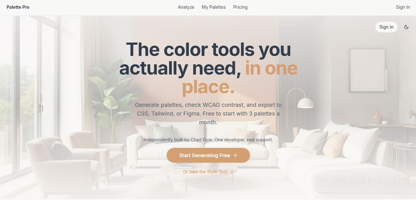 Palette Pro screenshot 1