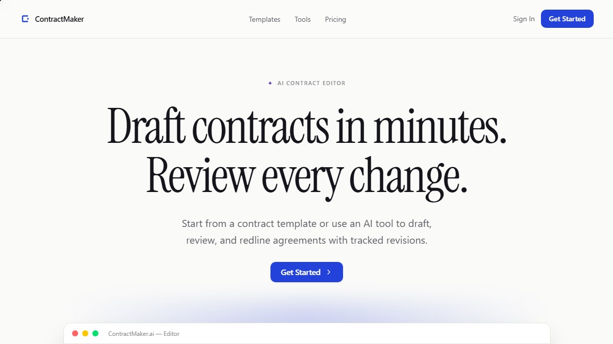 ContractMaker.ai screenshot 1