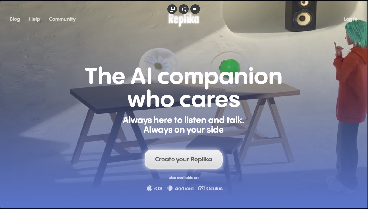 Replika screenshot 1